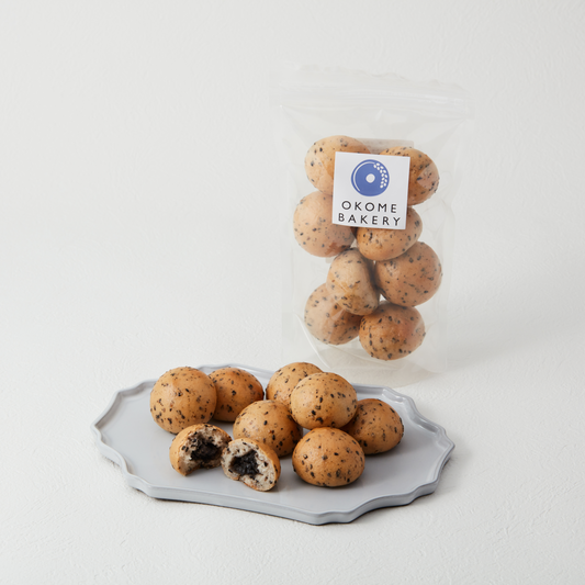 OKOME BAKERY　BAGELet®　ベーグレット　グルテンフリー　米粉ベーグル　黒胡麻あんこ　黒胡麻　あんこ